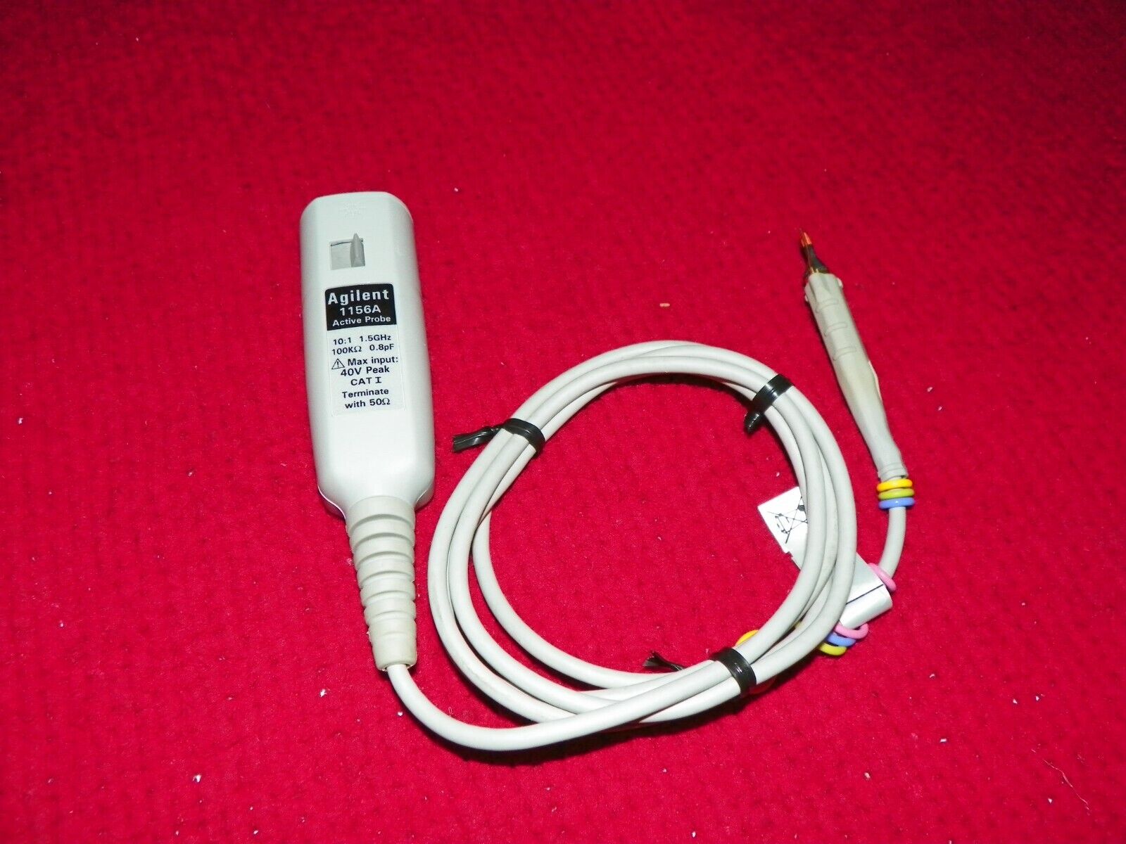 HP - Agilent - Keysight 1156A Active Probe, 1.5 GHz, TESTED and WORKING, 4 stock HP - Agilent - Keysight 1156A Active Probe, 1.5 GHz, TESTED and WORKING, 4 stock